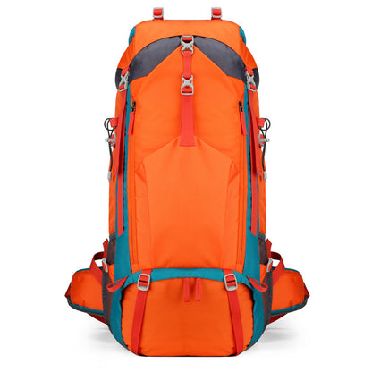 Professional Outdoor Hiking Backpack, Ultra Light And Wear-resistant, Men's And Women's Hiking Backpack, Large Capacity Waterproof Camping Backpack, 70L