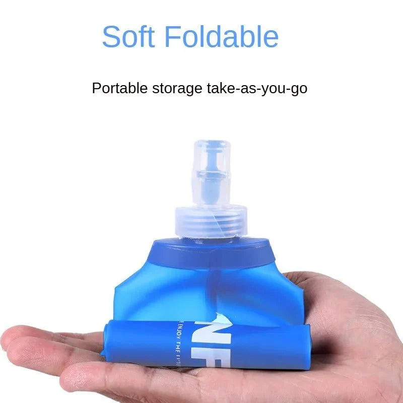 17oz Soft TPU Water Flask | Foldable BPA-Free Hydration Bottle for Outdoor Sports