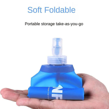 17oz Soft TPU Water Flask | Foldable BPA-Free Hydration Bottle for Outdoor Sports