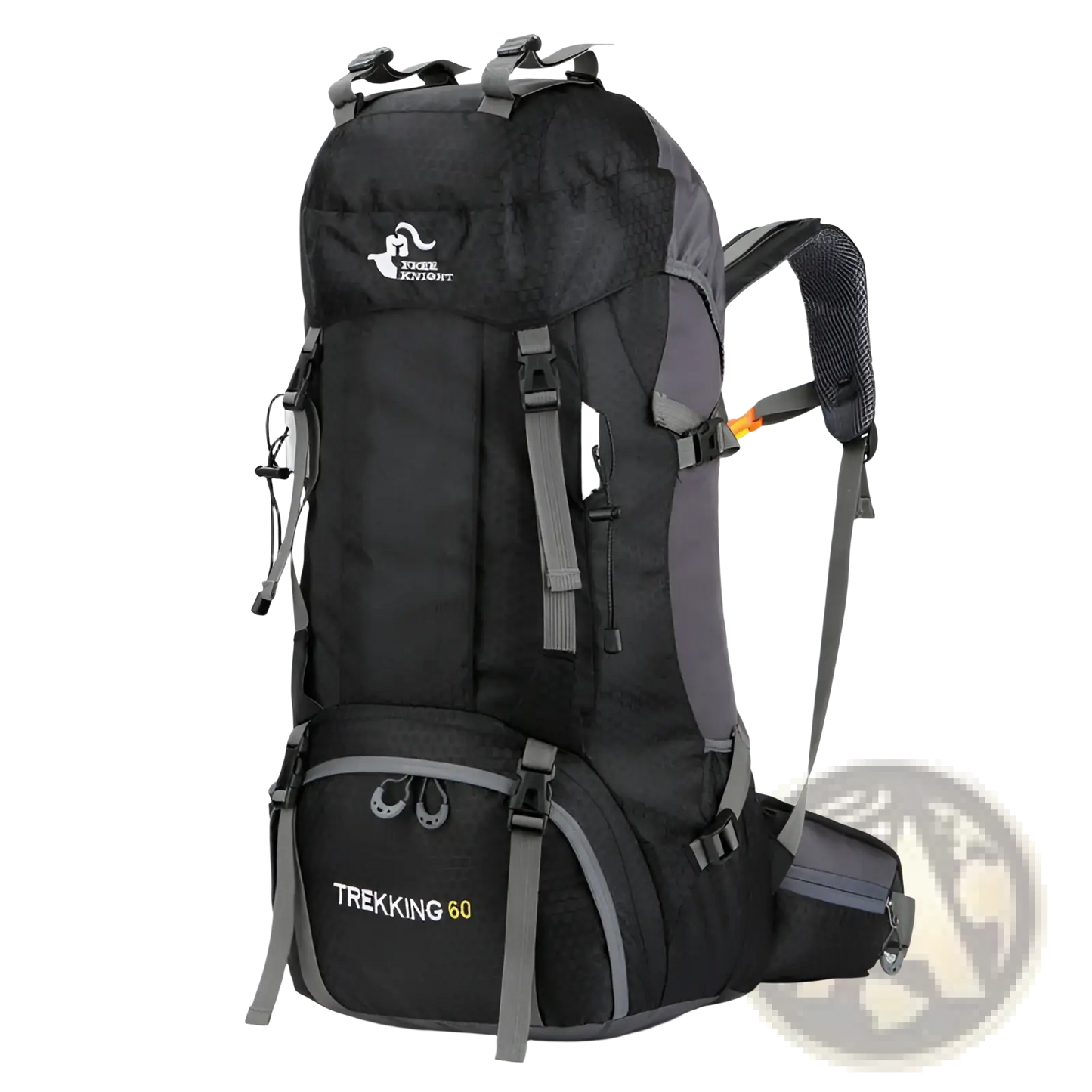 60l Hiking Backpack Durable Trekking Mountaineering Bag
