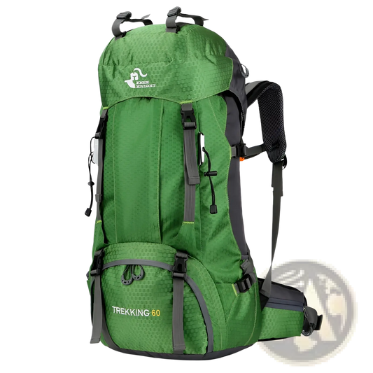 60l Hiking Backpack Durable Trekking Mountaineering Bag