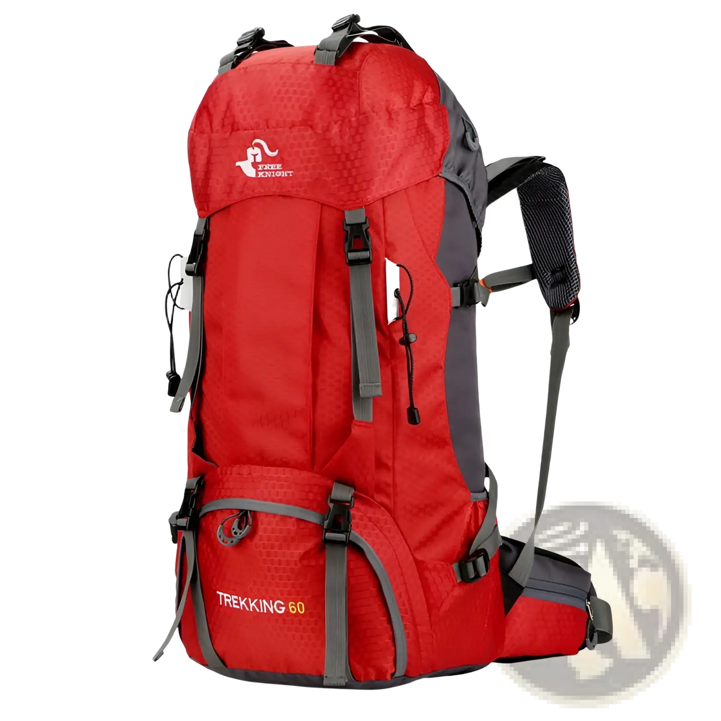 60l Hiking Backpack Durable Trekking Mountaineering Bag