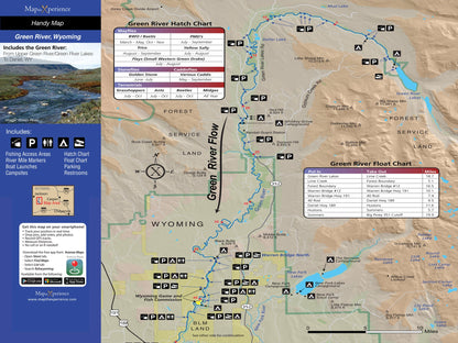 Green River Wyoming Fly Fishing Map | Public Access Guide