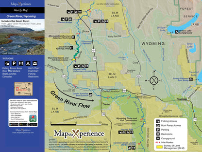 Green River Wyoming Fly Fishing Map | Public Access Guide
