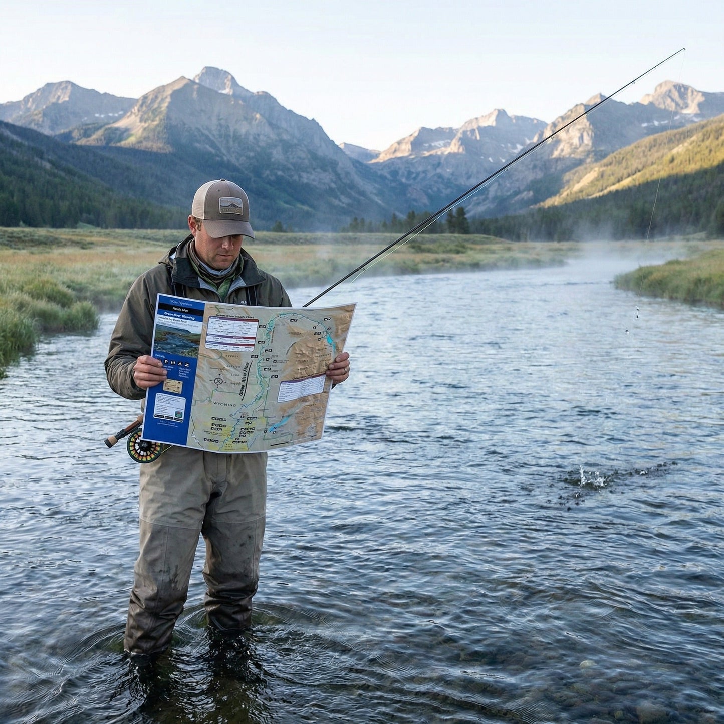 Green River Wyoming Fly Fishing Map | Public Access Guide