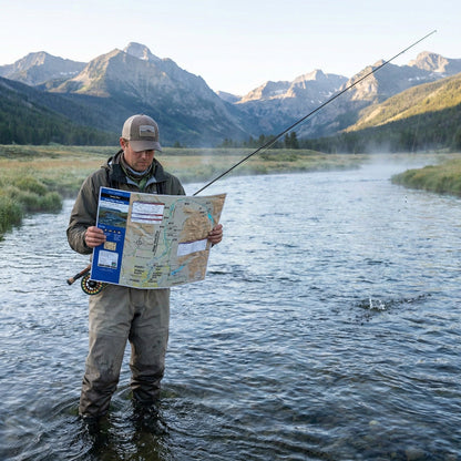 Green River Wyoming Fly Fishing Map | Public Access Guide