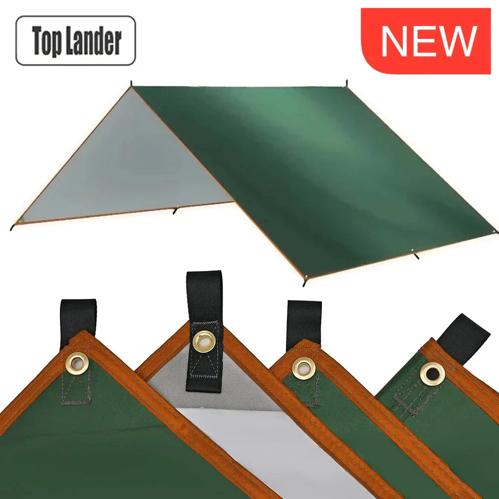 Ultralight Waterproof Tarp Tent – Large Sun Shelter Awning for Camping, Beach & Outdoor Adventures