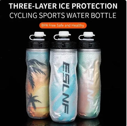 610ML Lightweight Cycling Water Bottle - Portable & Insulated for Bikes
