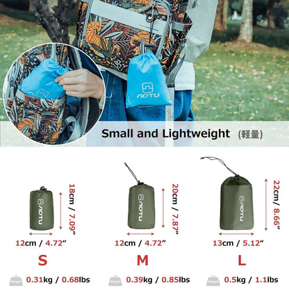 Waterproof Camping Tarp – Multi-Purpose Rain Fly, Ground Cloth & Sunshade for Outdoor Adventures
