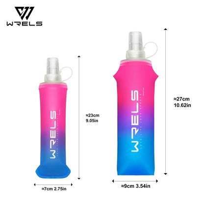 Folding TPU Soft Flask Water Bottle | Portable Hydration for Running, Hiking & Fitness