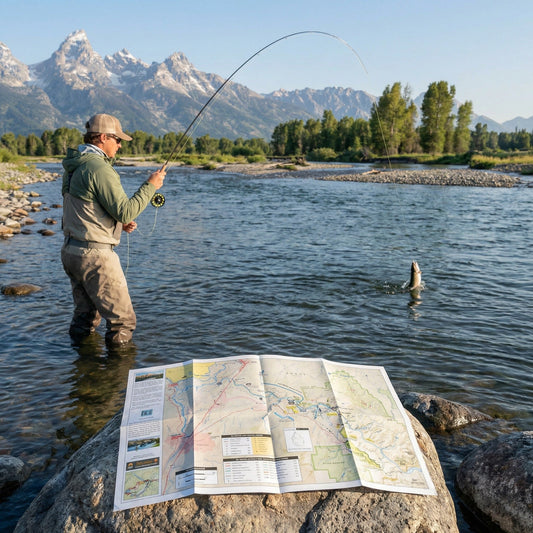 Snake River & South Fork Snake River Fly Fishing and Floaters Map | Public Access Guide