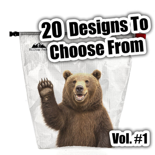 Ultralight Food Bags Fun Prints Vol #1 (D50T fabric)