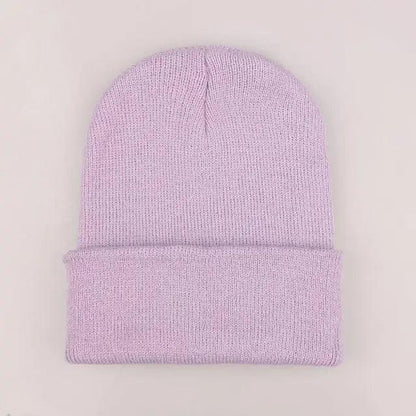Winter Beanie Hats For Men And Women One Size Beanies Knitted Solid Cool Hat Girls Autumn Female Beanie Warm Comfortable Soft Casual Cap For Cold Weather