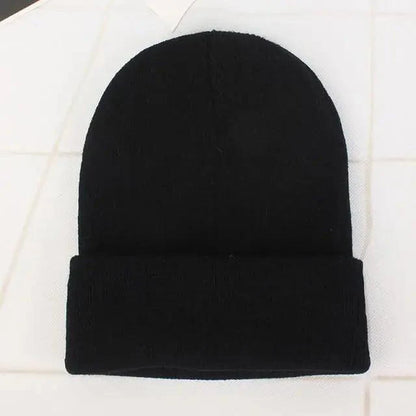 Winter Beanie Hats For Men And Women One Size Beanies Knitted Solid Cool Hat Girls Autumn Female Beanie Warm Comfortable Soft Casual Cap For Cold Weather