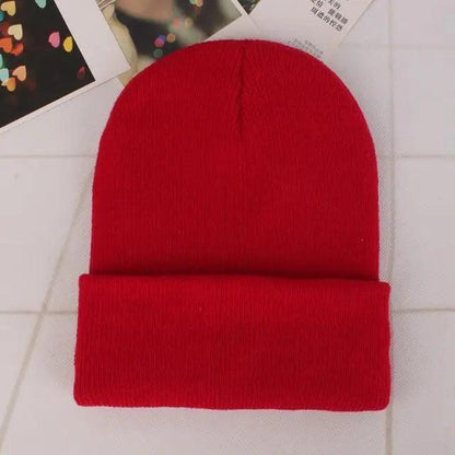 Winter Beanie Hats For Men And Women One Size Beanies Knitted Solid Cool Hat Girls Autumn Female Beanie Warm Comfortable Soft Casual Cap For Cold Weather