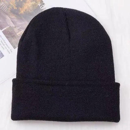 Winter Hats For Men Woman New Beanies Knitted Solid Cute Hat Girls Autumn Female Beanie Caps Warmer Stylish Ladies Casual Cap Outdoor Winter Adult Neutral Warm Hats Candy Color Knitted Woolen Hat for Women Men